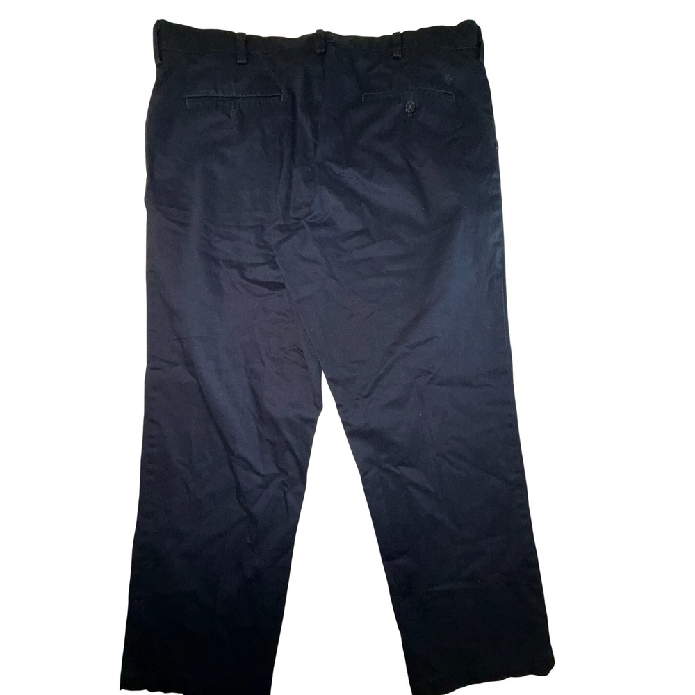 Dockers Signature Khaki Classic Fit Flex Comfort Navy Blue Pants 42x28